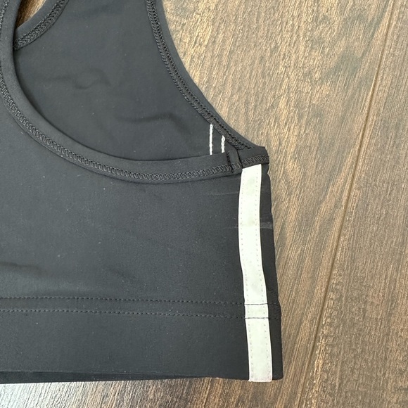 adidas x Balenciaga - Logo Print Sports Bra in Black - Picture 7 of 9
